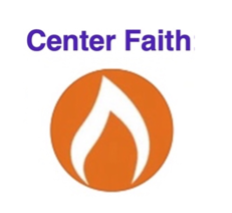 Center Faith Logo - orange flame